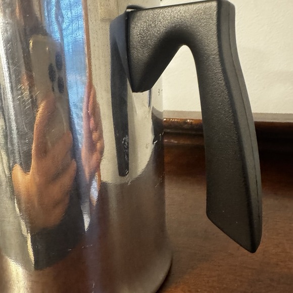 Vintage Coffee Percolator 7 Cup Kitchen Pride by Mirro #497 Stove Top Complete - Picture 7 of 9